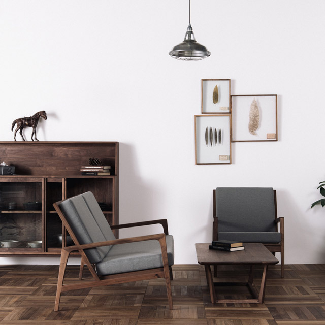 实木直角沙发 梵几