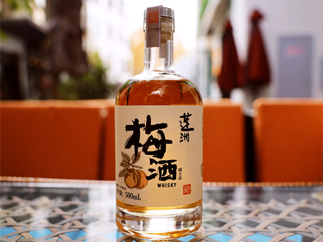 莲洲威士忌梅酒500ml