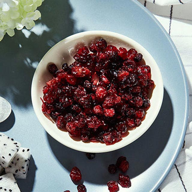 手选野生红豆越橘果脯 酸甜之间果脯小手礼 盒装内含独立小包装,果实